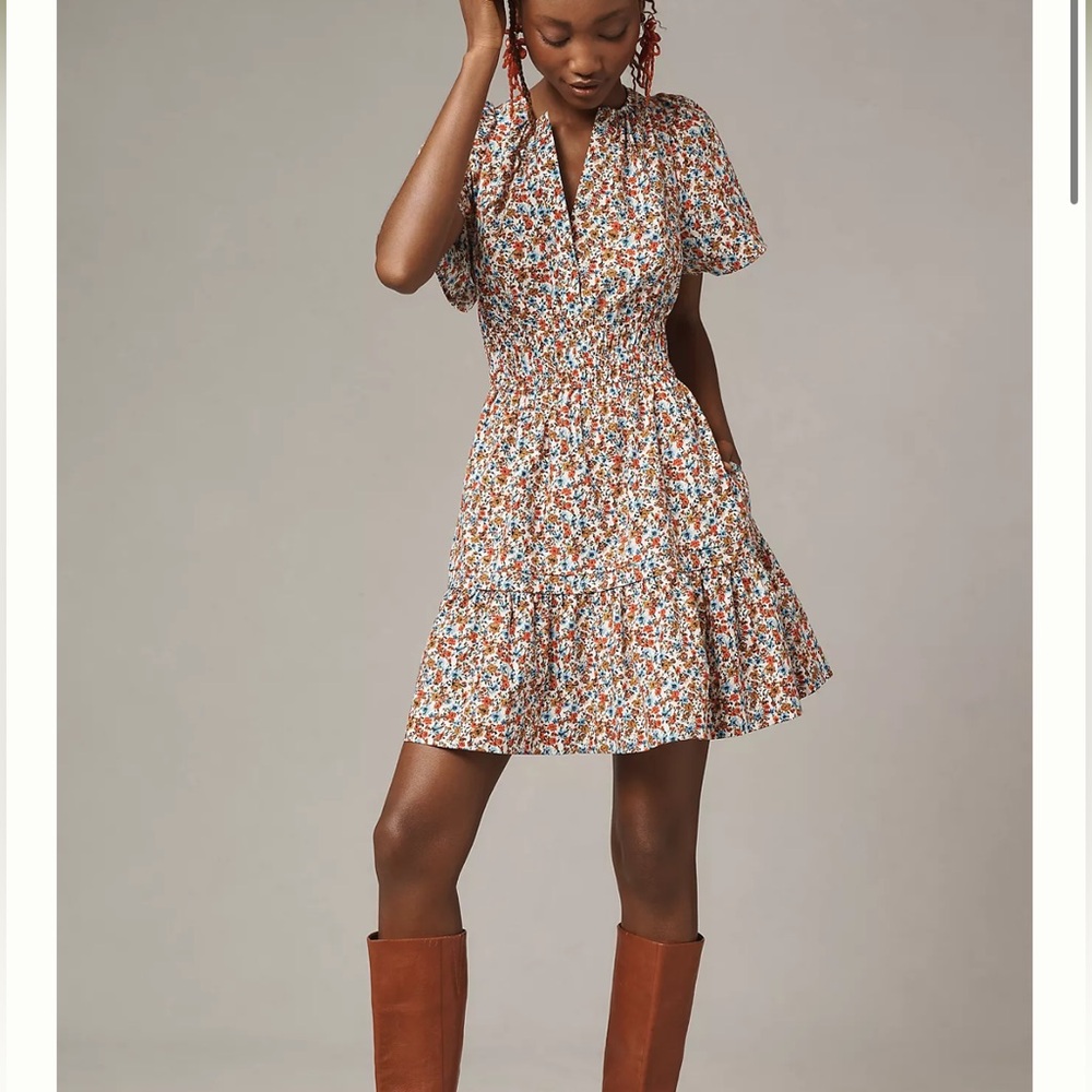 Anthropologie The Somerset Mini Dress